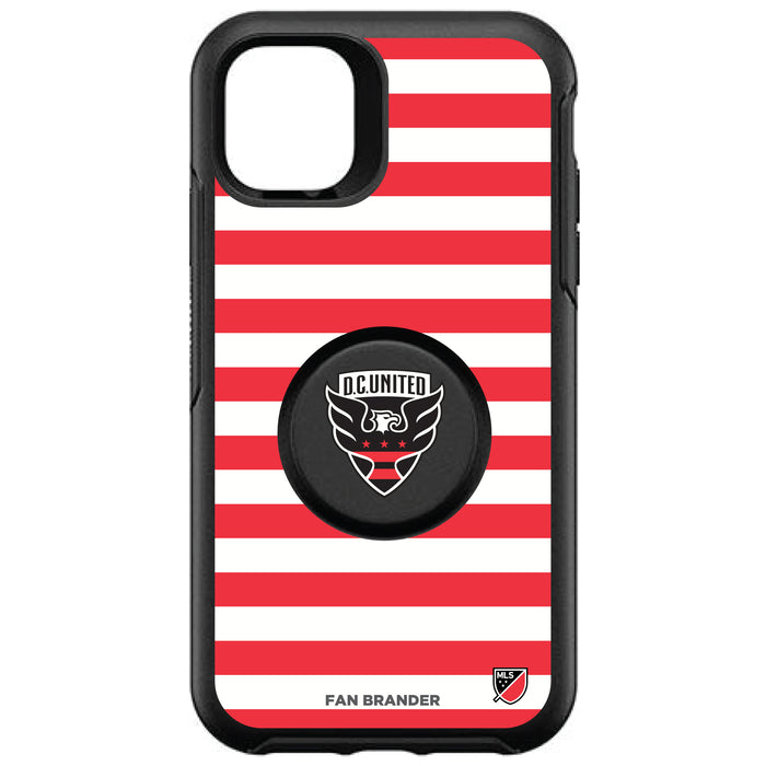 OtterBox Otter + Pop symmetry Phone case with D.C. United Primary Logo with Stripes
