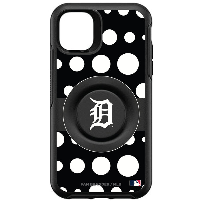 OtterBox Otter + Pop symmetry Phone case with Detroit Tigers Polka Dots design
