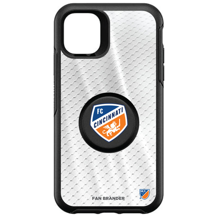 OtterBox Otter + Pop symmetry Phone case with FC Cincinnati Primary Logo with Jersey design