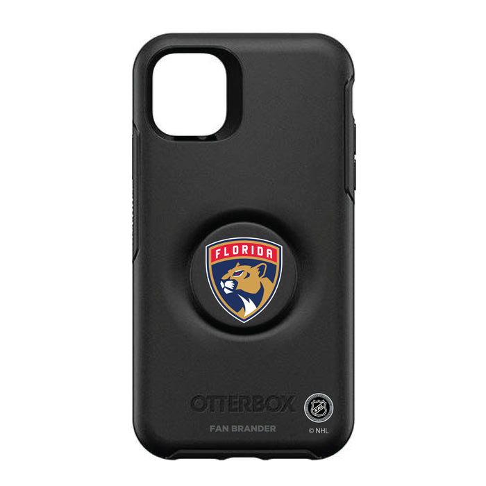 OtterBox Otter + Pop symmetry Phone case with Florida Panthers Primary Logo