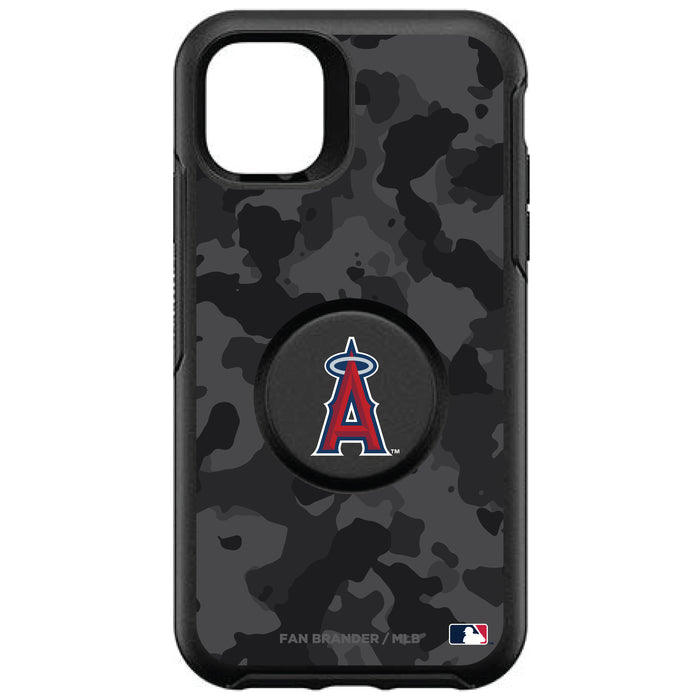 OtterBox Otter + Pop symmetry Phone case with Los Angeles Angels Urban Camo background