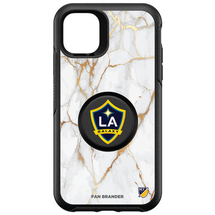 OtterBox Otter + Pop symmetry Phone case with LA Galaxy White Marble design