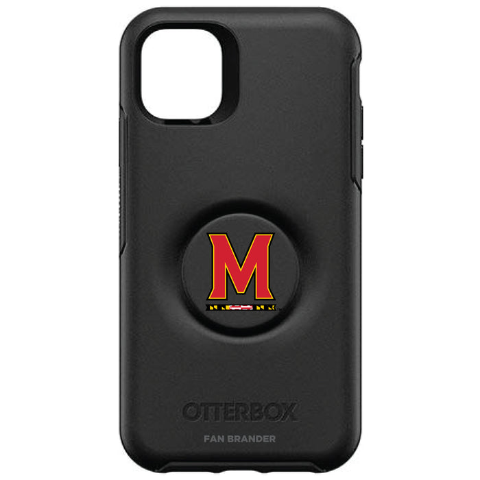 OtterBox Otter + Pop symmetry Phone case with Maryland Terrapins Primary Logo