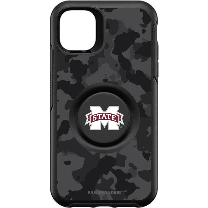 OtterBox Otter + Pop symmetry Phone case with Mississippi State Bulldogs Urban Camo background