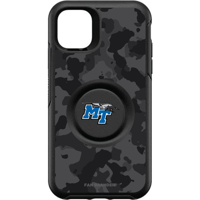 OtterBox Otter + Pop symmetry Phone case with Middle Tennessee State Blue Raiders Urban Camo background