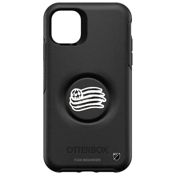 OtterBox Otter + Pop symmetry Phone case with New England Revolution Urban Primary Logo in Black and White