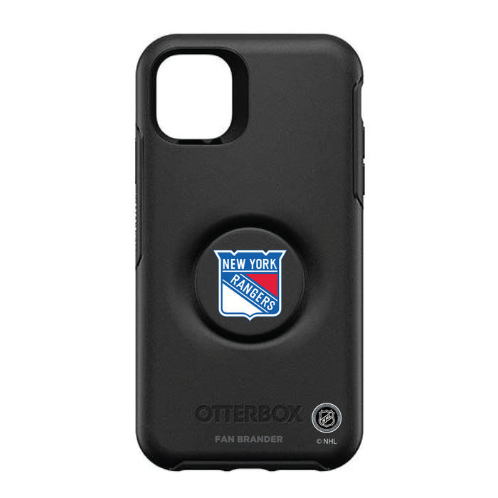 OtterBox Otter + Pop symmetry Phone case with New York Rangers Primary Logo