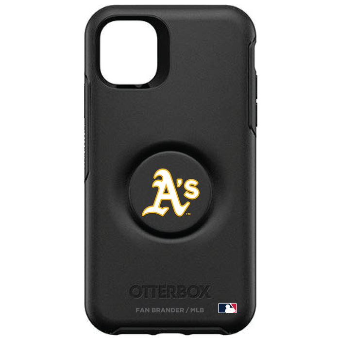 OtterBox Otter + Pop symmetry Phone case with Oakland Athletics Primary Logo
