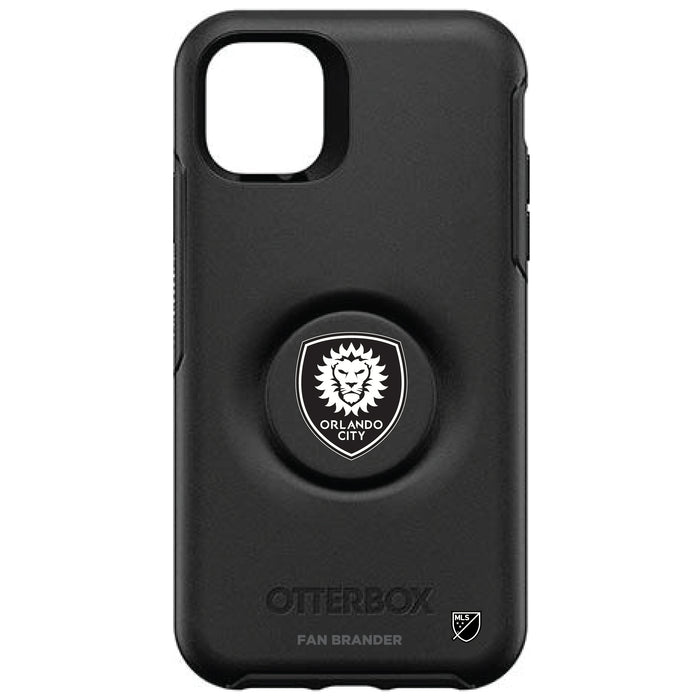 OtterBox Otter + Pop symmetry Phone case with Orlando City SC Urban Primary Logo in Black and White