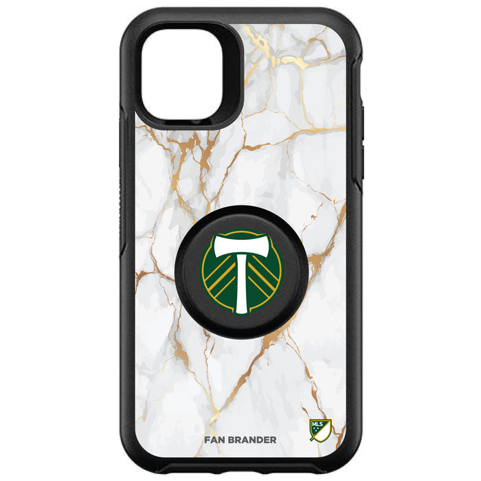 OtterBox Otter + Pop symmetry Phone case with Portland Timbers White Marble design