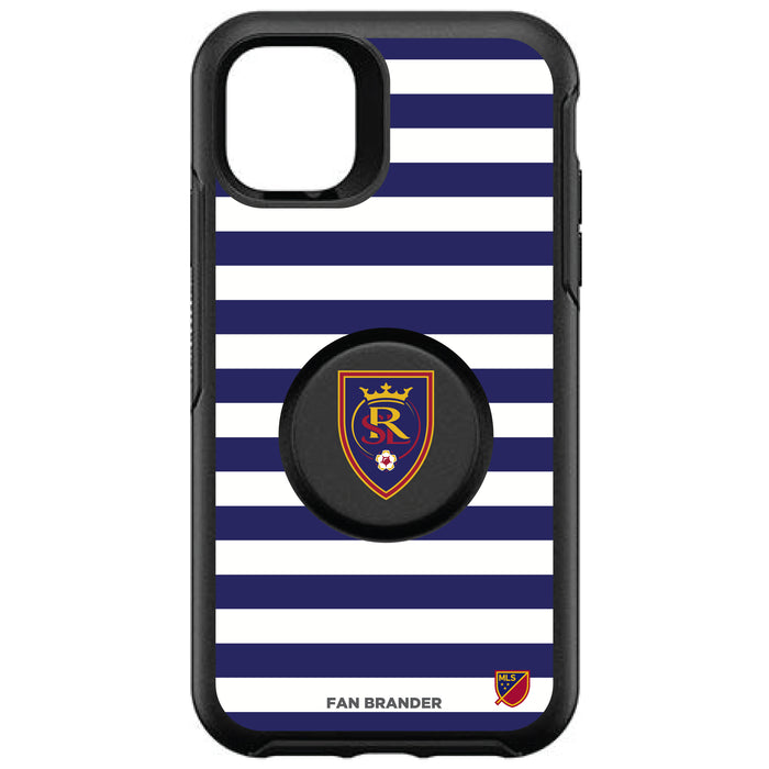OtterBox Otter + Pop symmetry Phone case with Real Salt Lake Primary Logo with Stripes