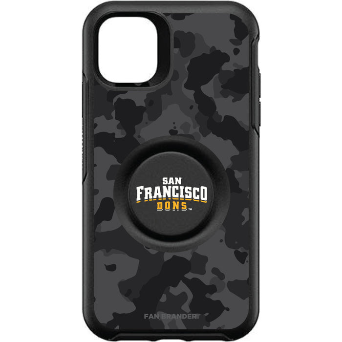 OtterBox Otter + Pop symmetry Phone case with San Francisco Dons Urban Camo background