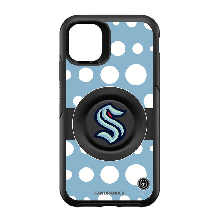 OtterBox Otter + Pop symmetry Phone case with Seattle Kraken Polka Dots design