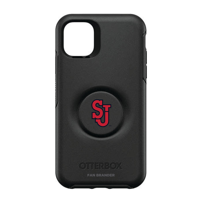 OtterBox Otter + Pop symmetry Phone case with St. John's Red Storm Primary Logo