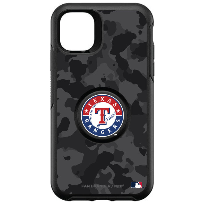 OtterBox Otter + Pop symmetry Phone case with Texas Rangers Urban Camo background