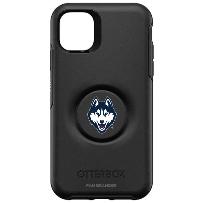 OtterBox Otter + Pop symmetry Phone case with Uconn Huskies Primary Logo