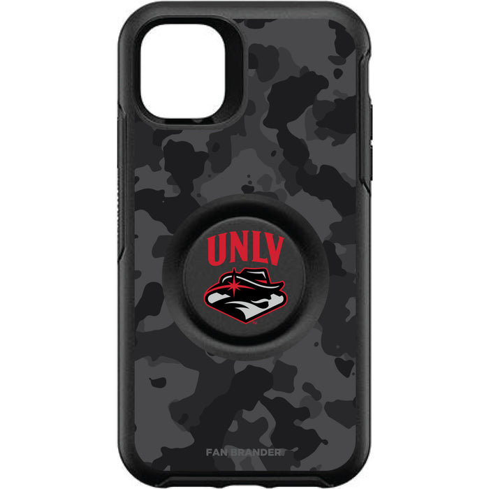 OtterBox Otter + Pop symmetry Phone case with UNLV Rebels Urban Camo background