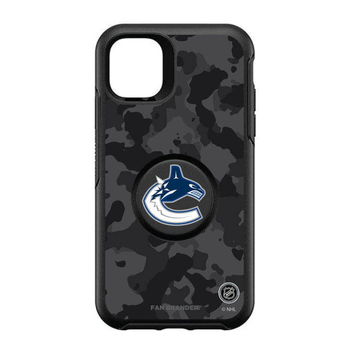 OtterBox Otter + Pop symmetry Phone case with Vancouver Canucks Urban Camo design