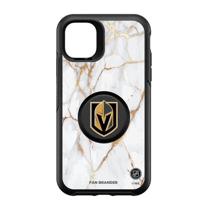 OtterBox Otter + Pop symmetry Phone case with Vegas Golden Knights White Marble design