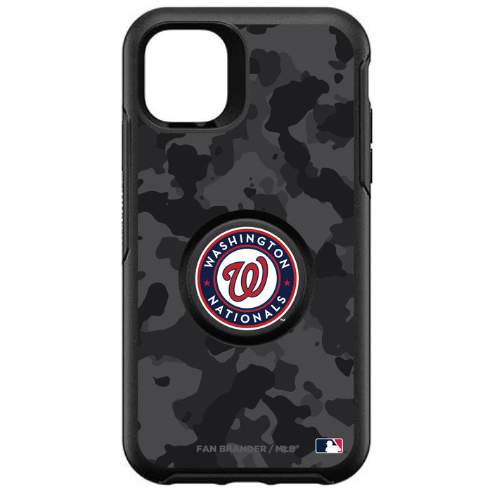 OtterBox Otter + Pop symmetry Phone case with Washington Nationals Urban Camo background