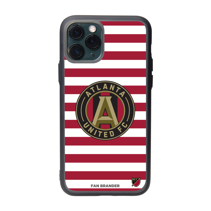Fan Brander Slate series Phone case with Atlanta United FC Primary Logo with Stripes