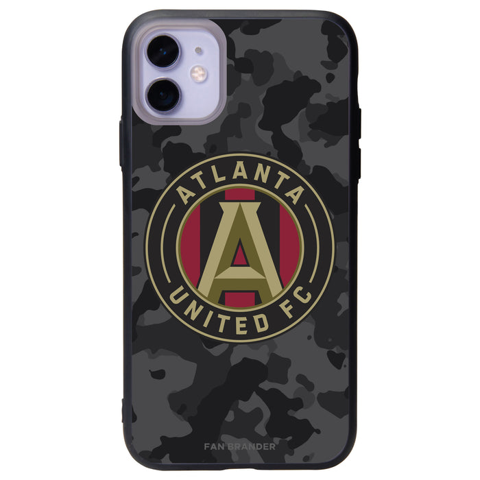 Fan Brander Slate series Phone case with Atlanta United FC Urban Camo Background