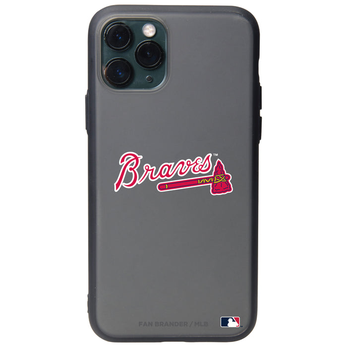 Fan Brander Slate series Phone case with Atlanta Braves Secondary mark design
