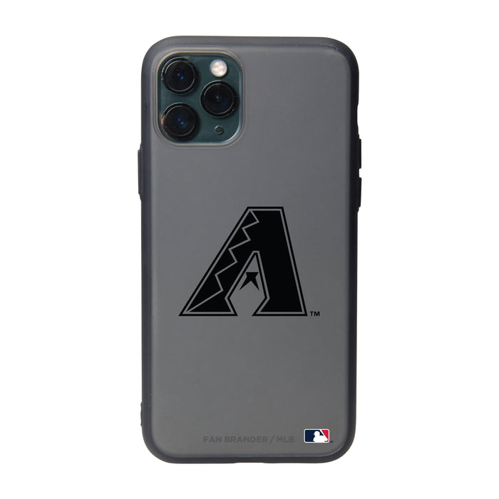 Fan Brander Slate series Phone case with Arizona Diamondbacks Primary Logo in Black