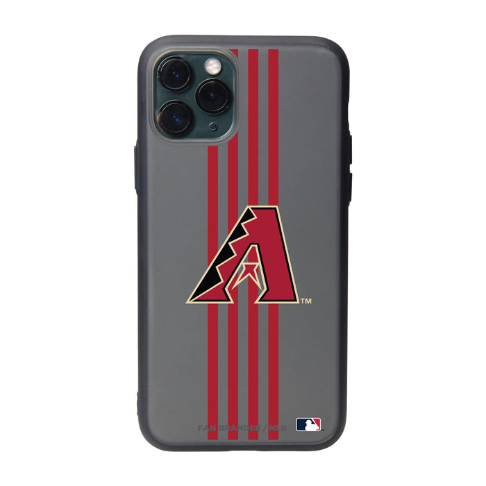 Fan Brander Slate series Phone case with Arizona Diamondbacks Primary Logo with Vertical Stripe