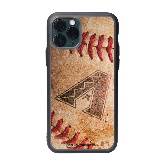 Fan Brander Slate series Phone case with Arizona Diamondbacks Primary Logo and Baseball Design
