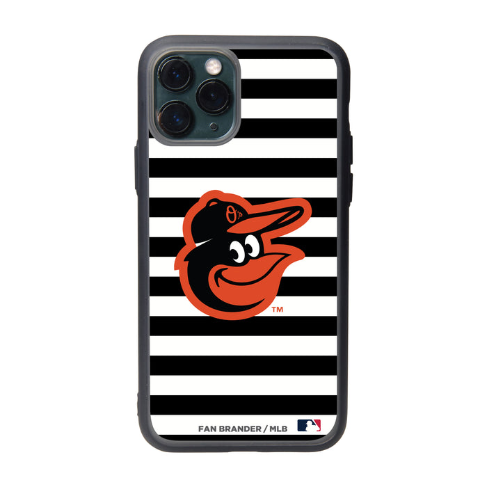 Fan Brander Slate series Phone case with Baltimore Orioles Stripes