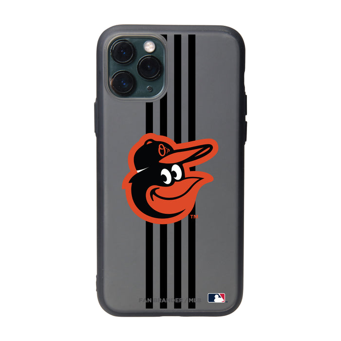 Fan Brander Slate series Phone case with Baltimore Orioles Primary Logo with Vertical Stripe