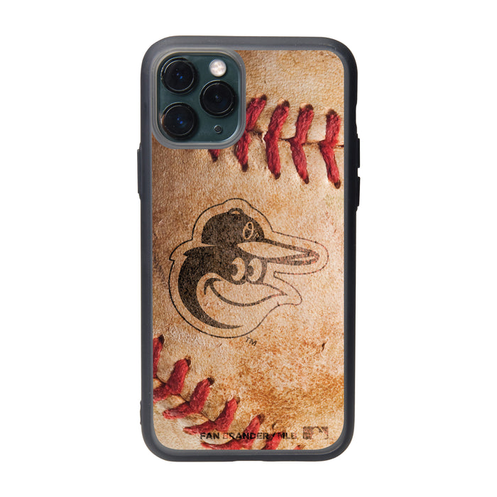 Fan Brander Slate series Phone case with Baltimore Orioles Primary Logo and Baseball Design