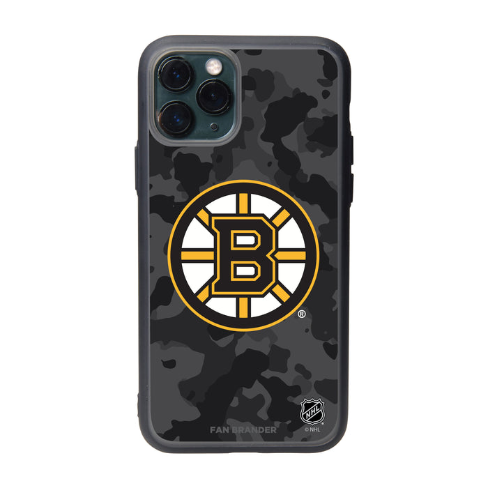 Fan Brander Slate series Phone case with Boston Bruins Urban Camo Design