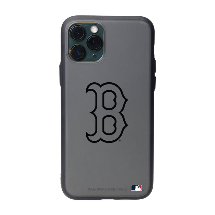Fan Brander Slate series Phone case with Boston Red Sox Primary Logo in Black