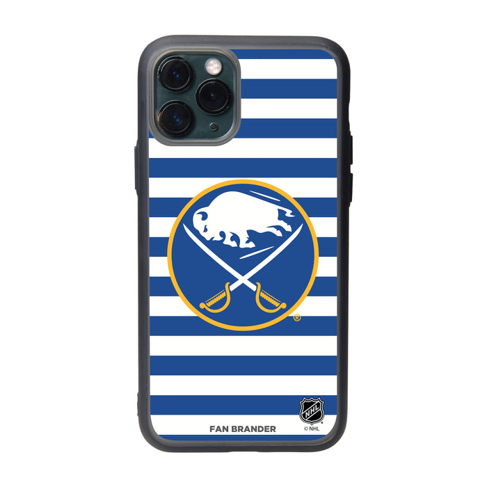 Fan Brander Slate series Phone case with Buffalo Sabres Stripes