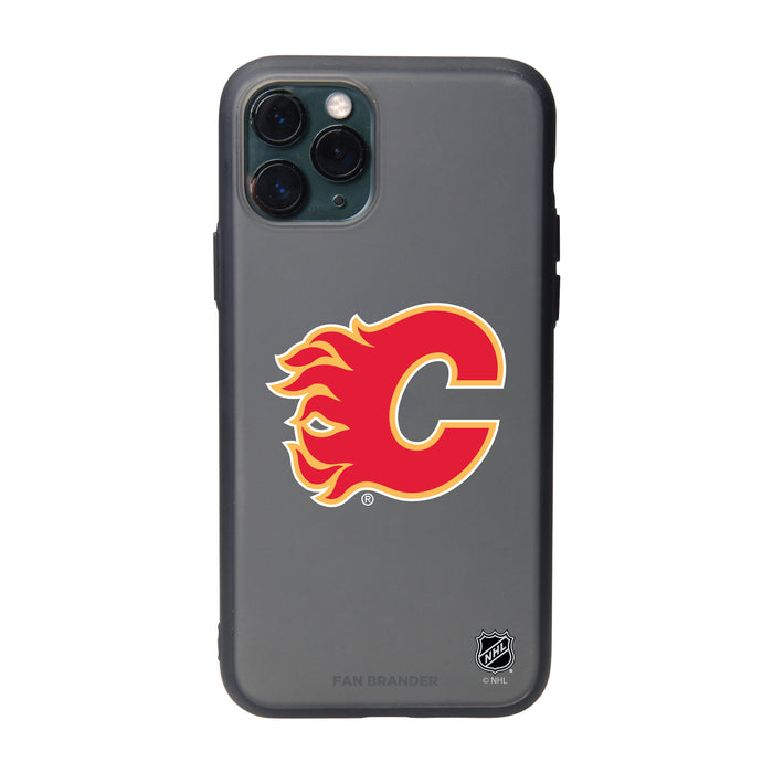 Fan Brander Slate series Phone case with Calgary Flames Primary Logo
