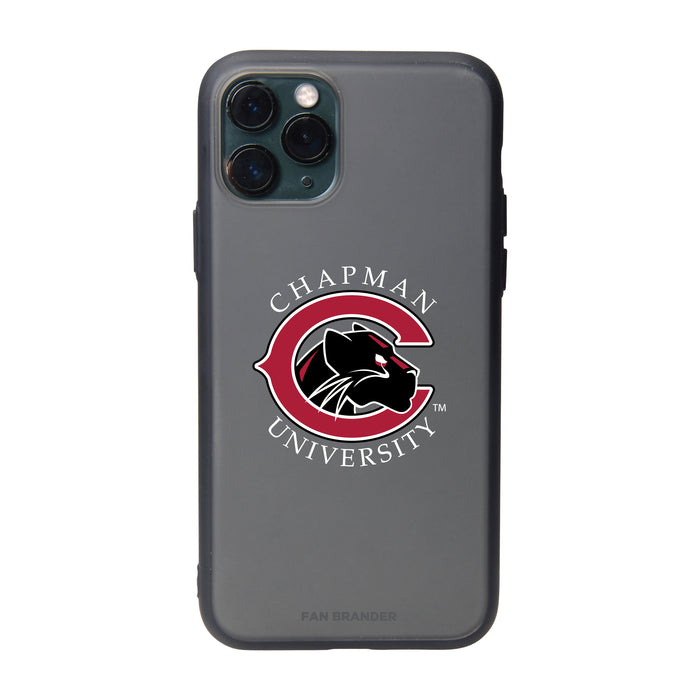 Fan Brander Slate series Phone case with Chapman Univ Panthers Primary Logo