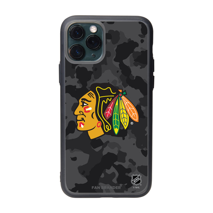 Fan Brander Slate series Phone case with Chicago Blackhawks Urban Camo Design