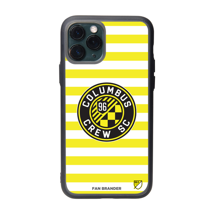 Fan Brander Slate series Phone case with Columbus Crew SC Primary Logo with Stripes