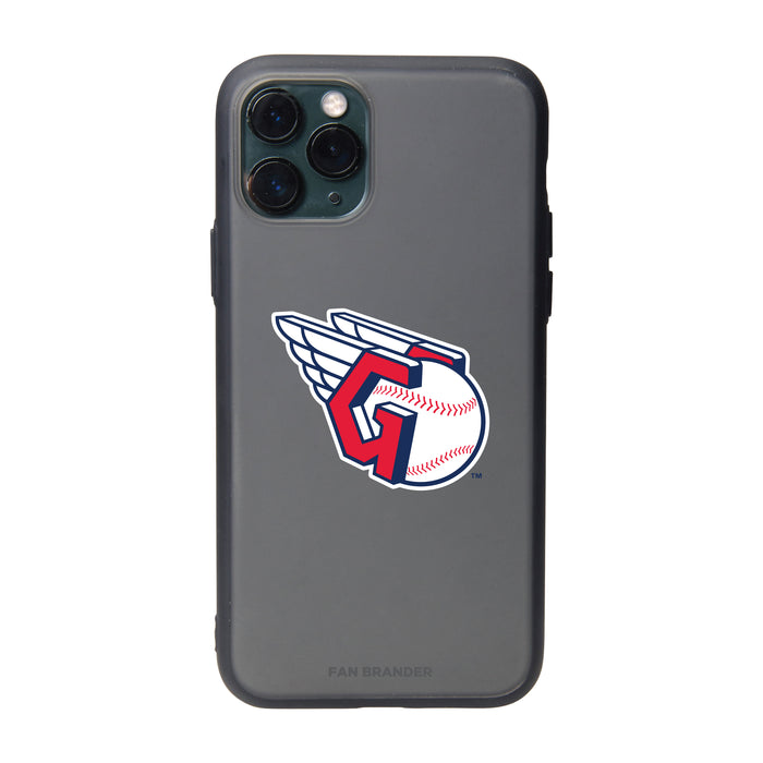 Fan Brander Slate series Phone case with Cleveland Guardians Primary Logo