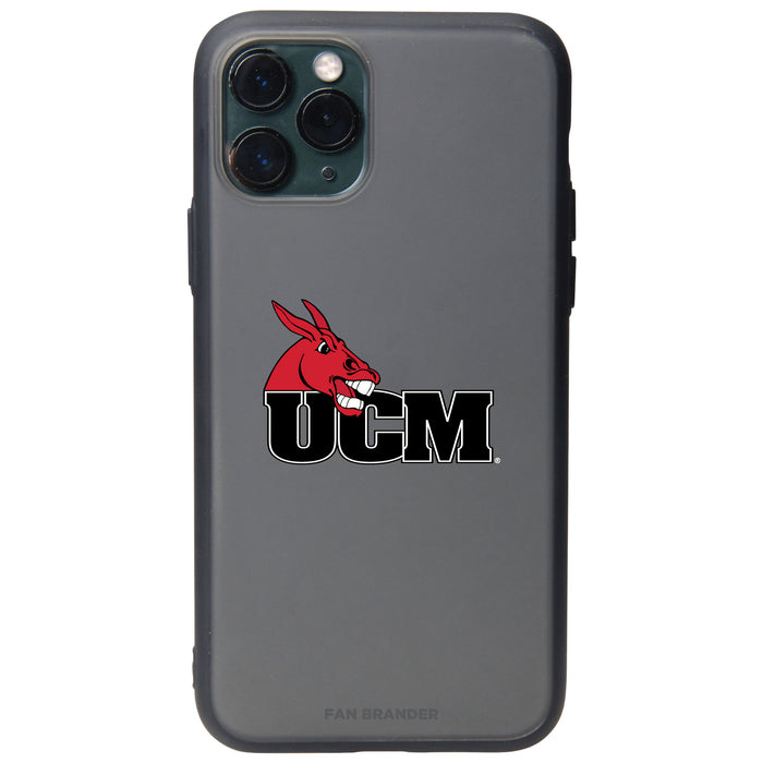 Fan Brander Slate series Phone case with Central Missouri Mules Primary Logo