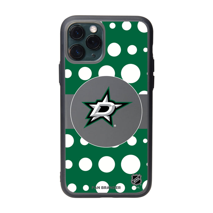 Fan Brander Slate series Phone case with Dallas Stars Polka Dots design