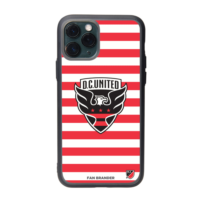 Fan Brander Slate series Phone case with D.C. United Primary Logo with Stripes