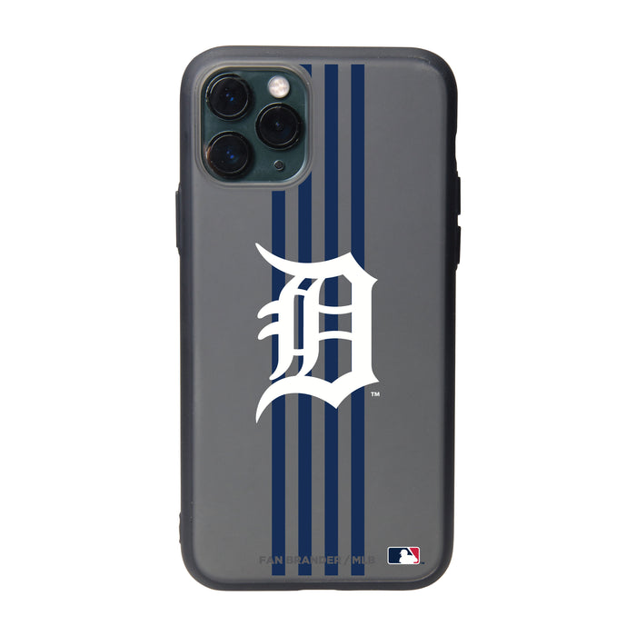 Fan Brander Slate series Phone case with Detroit Tigers Primary Logo with Vertical Stripe