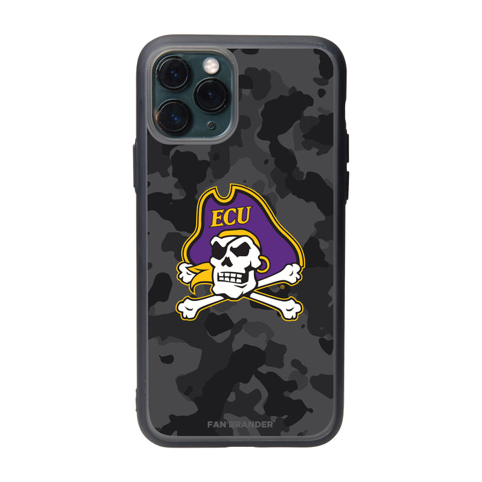 Fan Brander Slate series Phone case with East Carolina Pirates Urban Camo design