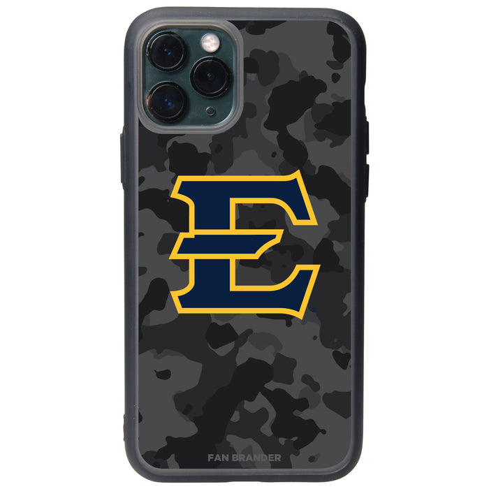 Fan Brander Slate series Phone case with Eastern Tennessee State Buccaneers Urban Camo design