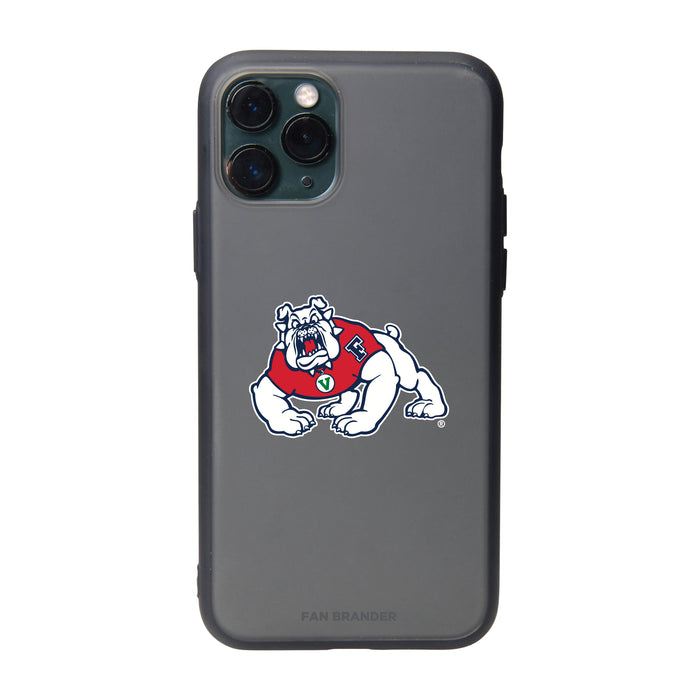 Fan Brander Slate series Phone case with Fresno State Bulldogs Primary Logo