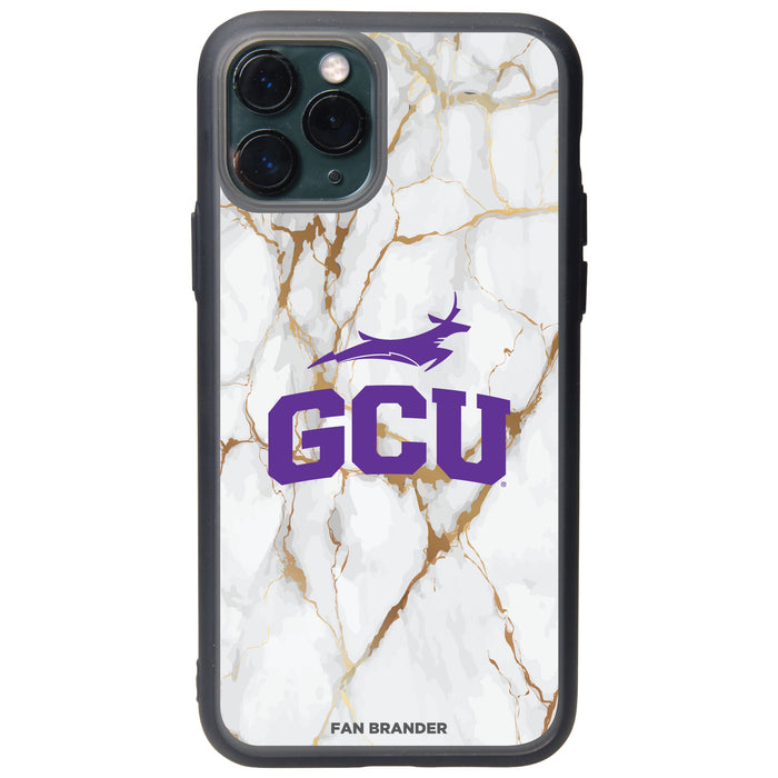 Fan Brander Slate series Phone case with Grand Canyon Univ Antelopes White Marble Design