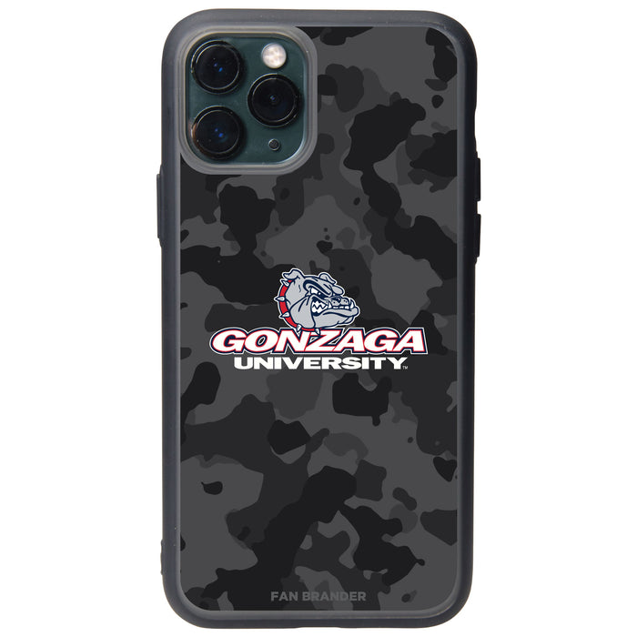 Fan Brander Slate series Phone case with Gonzaga Bulldogs Urban Camo design